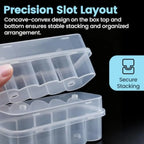 Peptide 10-Slot Vial Storage Case