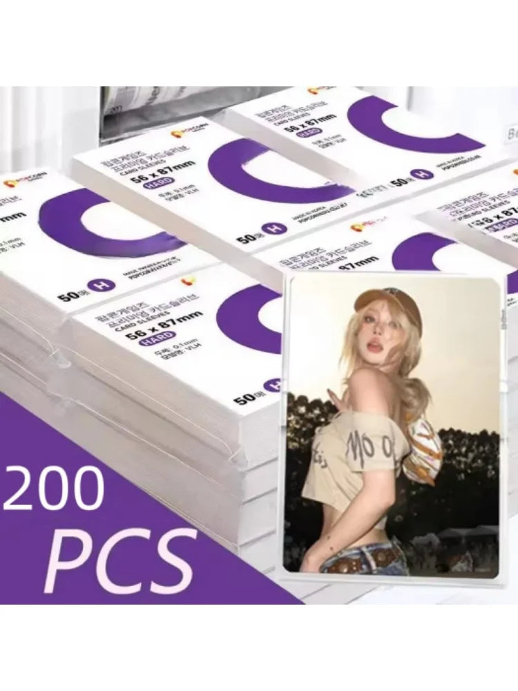 Transparent Photocard Protective Sleeve