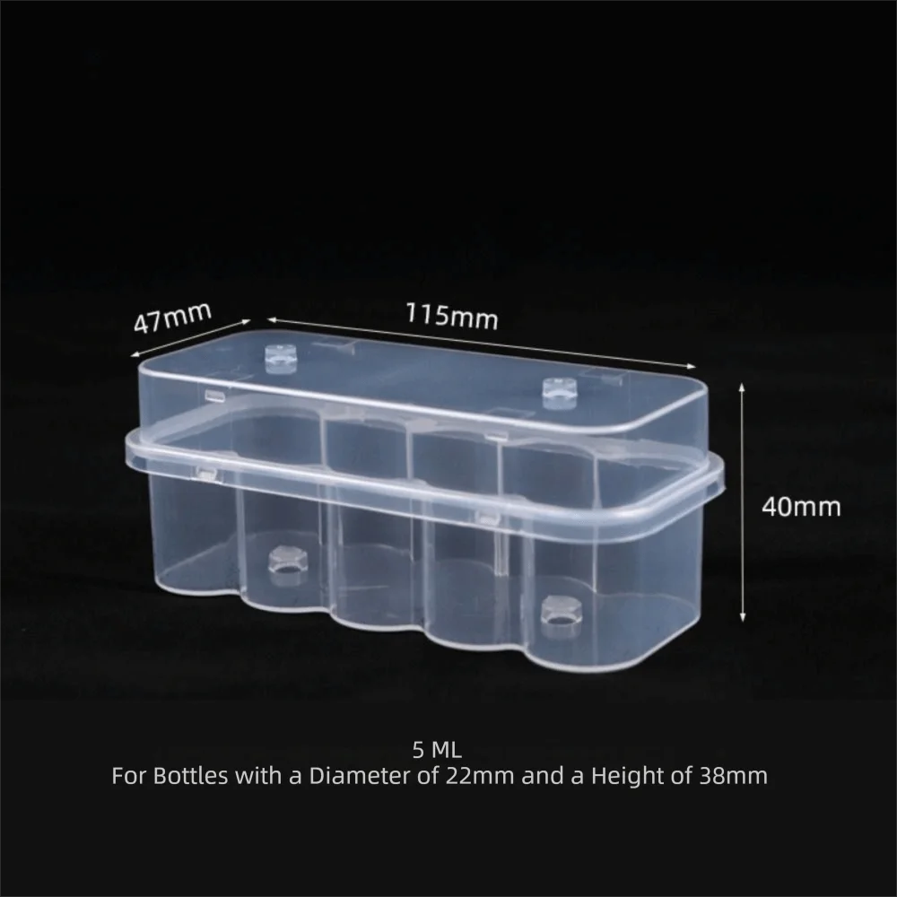 Peptide 10-Slot Vial Storage Case